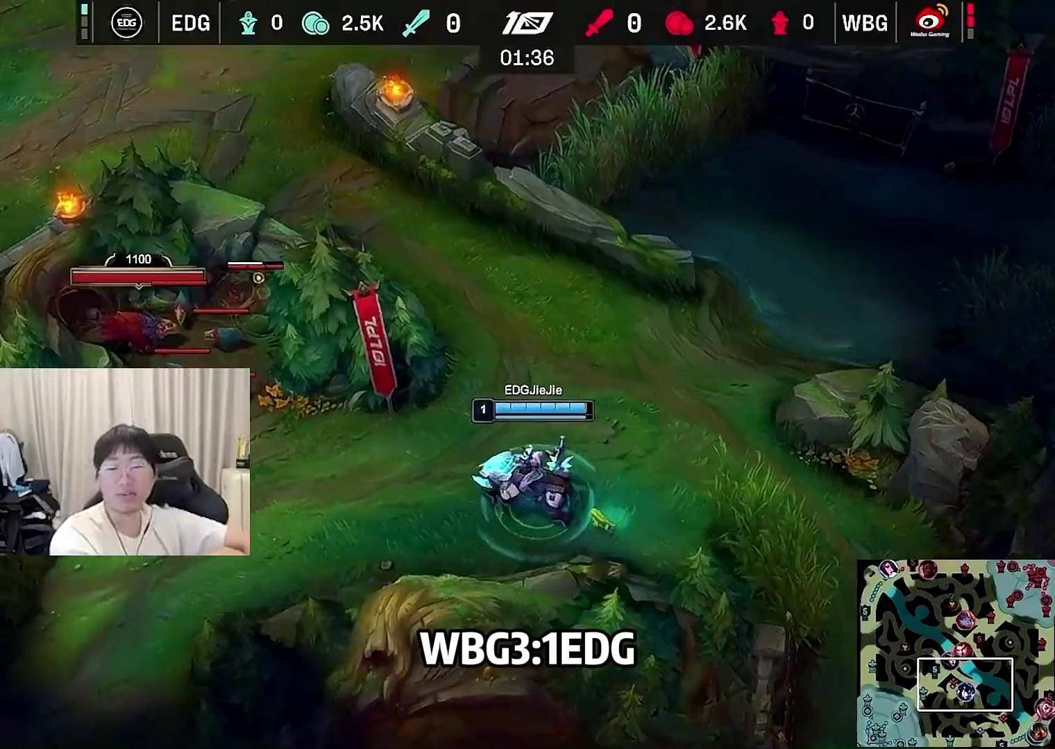 EDG险胜HLE,Uzi打出惊人五杀半决赛3:2(上海) EDG险胜HLE,Uzi打出惊人五杀半决赛3:2(上海)